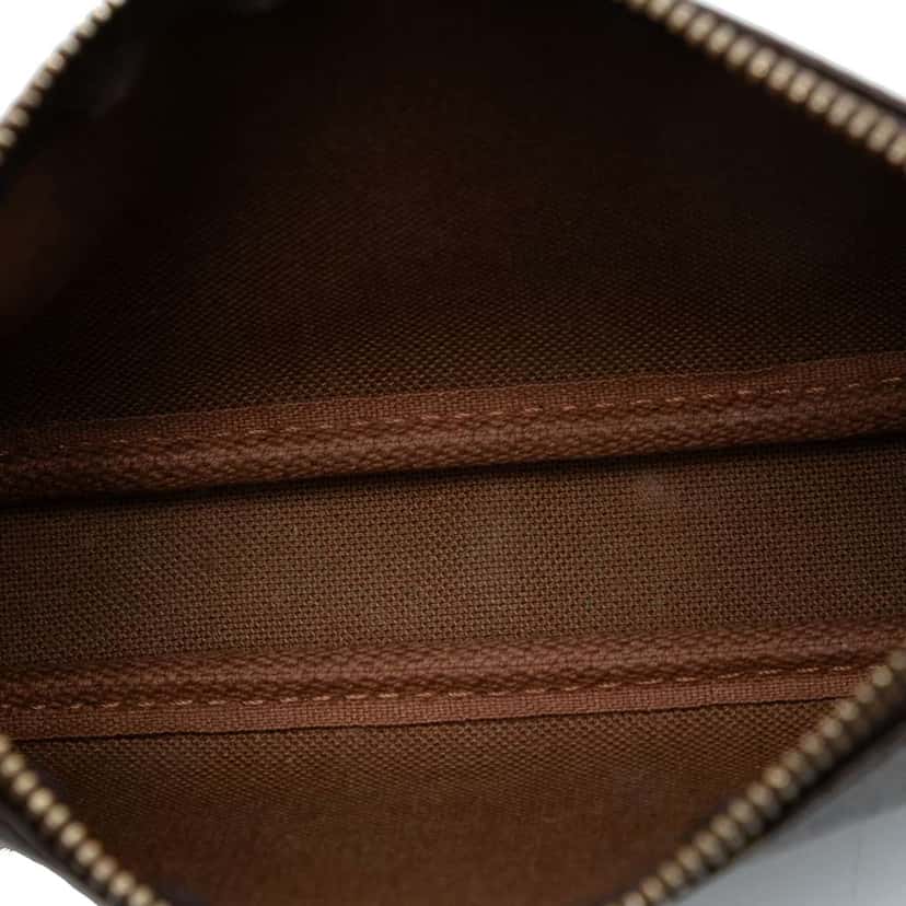 Louis Vuitton Monogram Mini Pochette Accessoires Brown Very good condition - Model View