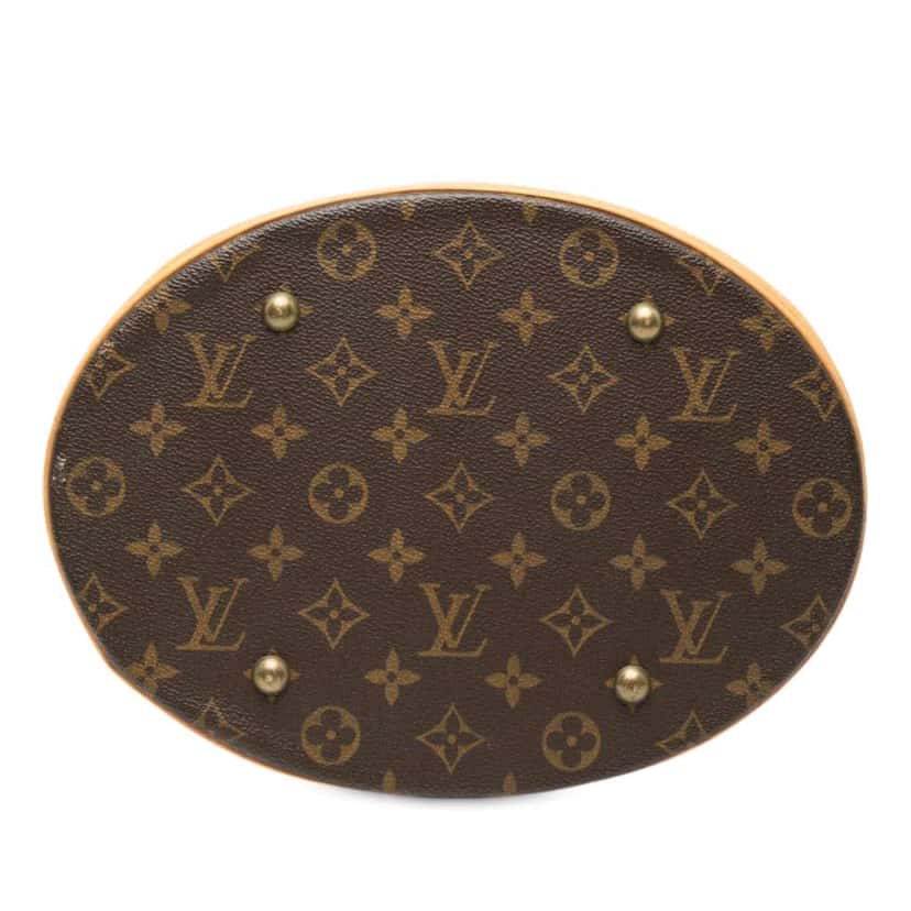 Louis Vuitton Monogram Bucket GM Brown Good condition - Inside View