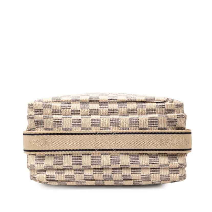 Louis Vuitton Damier Azur Naviglio White Very good condition - Inside View