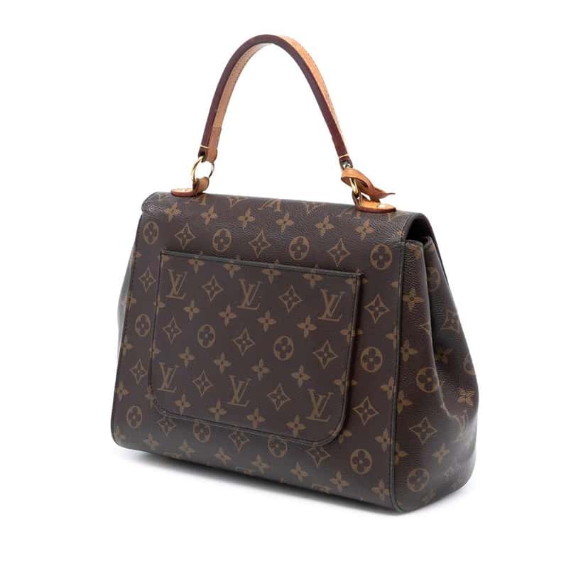 Louis Vuitton Monogram Cluny MM Brown Good condition - Back View