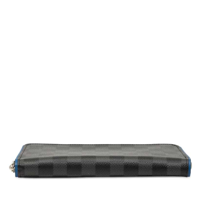 Louis Vuitton Damier Graphite Vertical Zippy Wallet Black Very good condition - Inside View