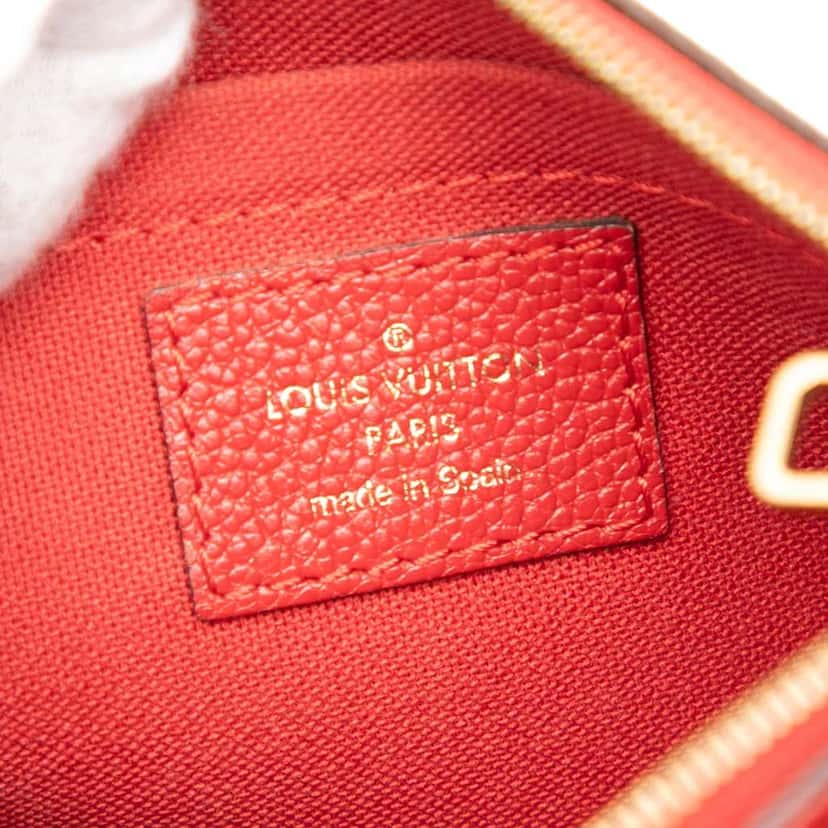 Louis Vuitton Monogram Pallas Clutch Brown Good condition - Box View