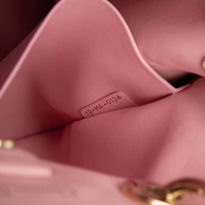 Dior Large Smooth Calfskin Diorissimo Satchel Red Leather Good condition - Box View