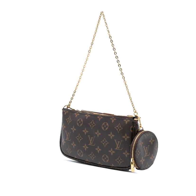Louis Vuitton Monogram Multi Pochette Accessoires Brown Very good condition - Back View