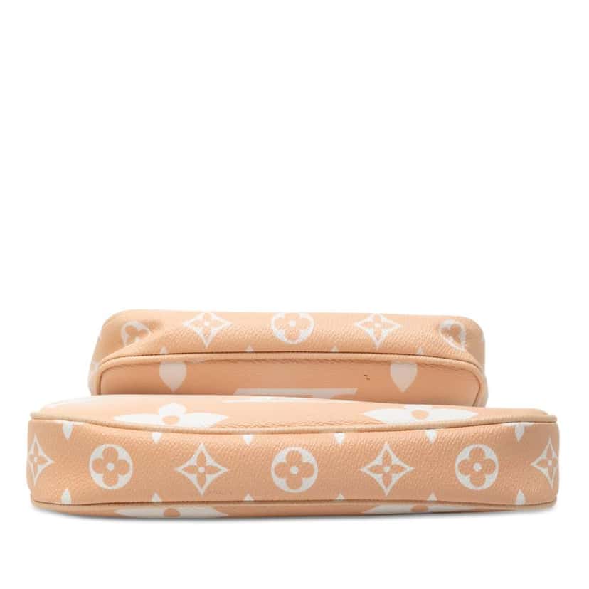 Louis Vuitton Monogram Giant By The Pool Multi Pochette Accessoires Brown Very good condition - Inside View