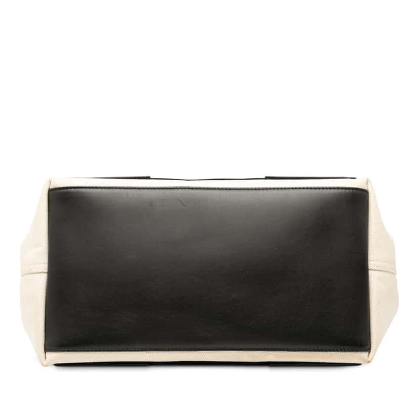 Balenciaga Canvas Navy Cabas Tote S White Canvas Good condition - Inside View