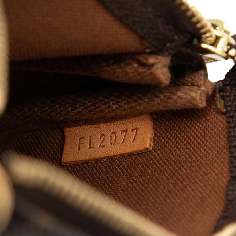 Louis Vuitton Monogram Mini Pochette Accessoires Brown Very good condition - Box View