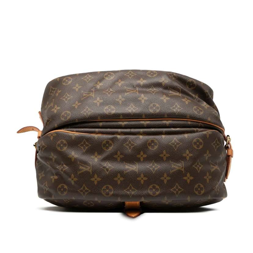 Louis Vuitton Monogram Saumur 35 Brown Good condition - Inside View