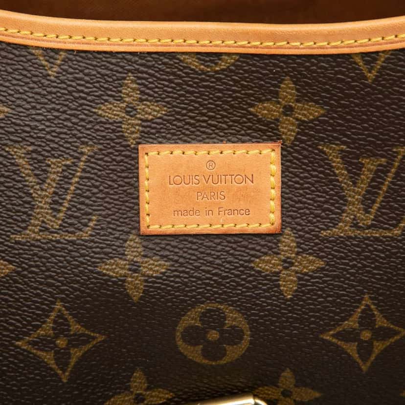 Louis Vuitton Monogram Saumur 35 Brown Good condition - Box View