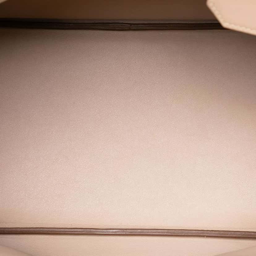 Hermès Swift Ghillies Birkin Retourne 35 Brown Canvas Good condition - Model View