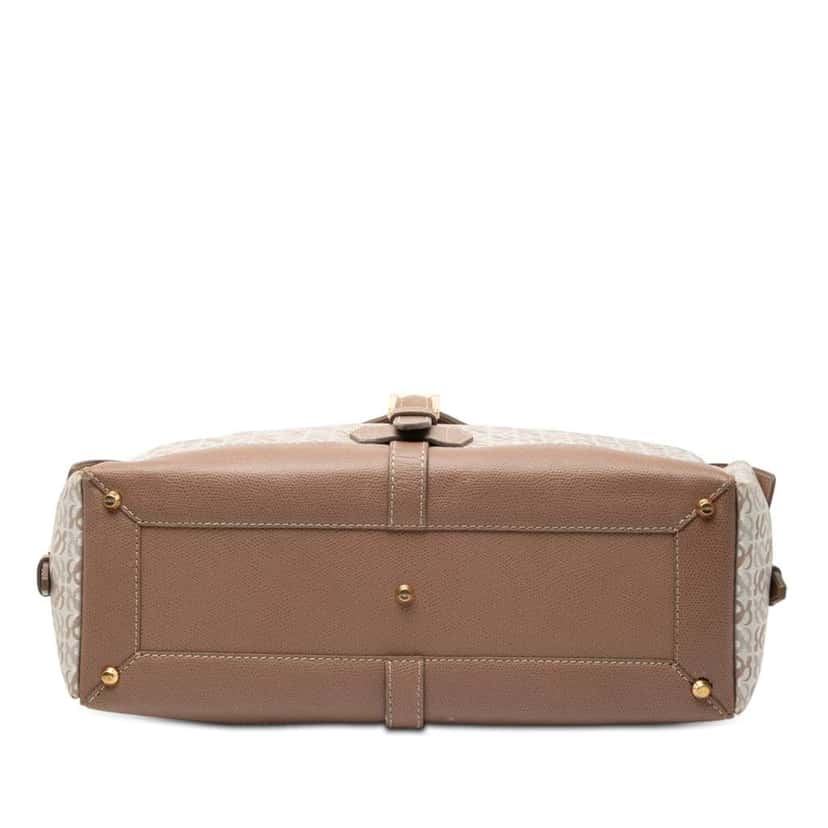 Loewe Anagram Canvas Handbag Brown Canvas Very good condition - Inside View