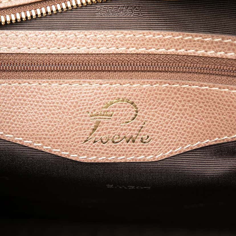 Loewe Anagram Canvas Handbag Brown Canvas Very good condition - Box View