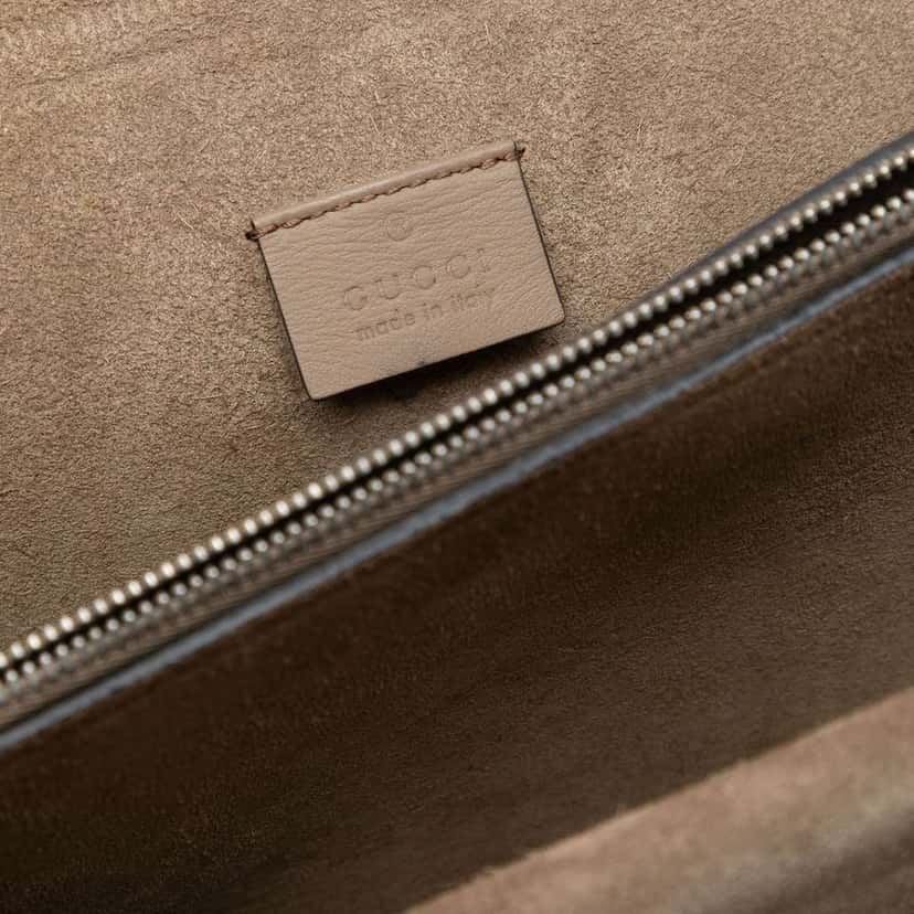 Gucci Medium GG Supreme Dionysus Shoulder Bag Brown Canvas Good condition - Box View