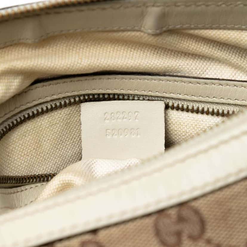 Gucci GG Canvas Scarlett Shoulder Bag Brown Canvas Good condition - Box View
