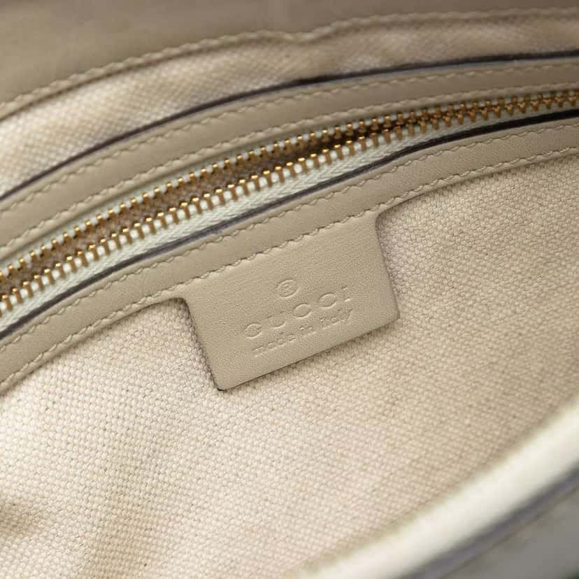 Gucci GG Canvas Web Mayfair Crossbody Brown Canvas Good condition - Box View