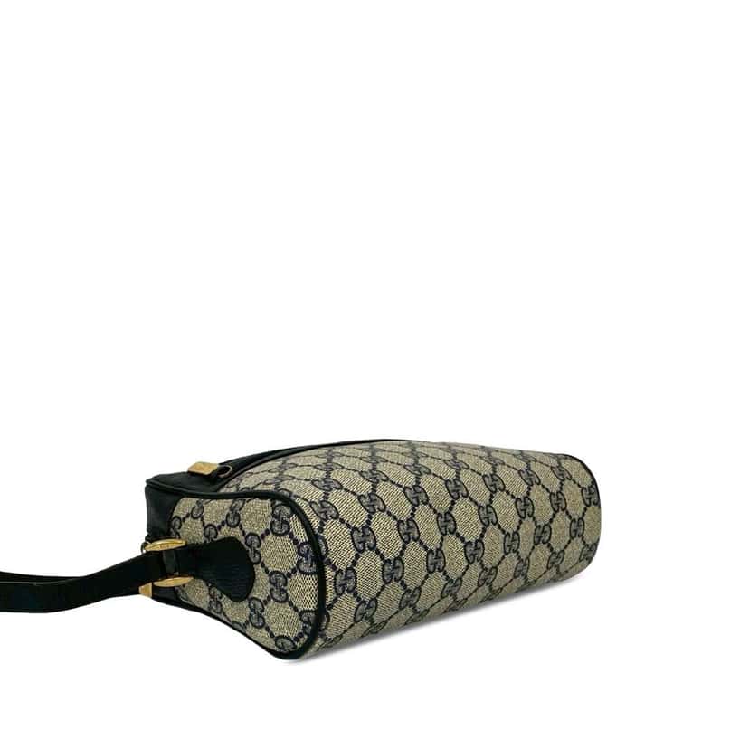 Gucci GG Supreme Web Crossbody Brown Canvas Very good condition - Inside View