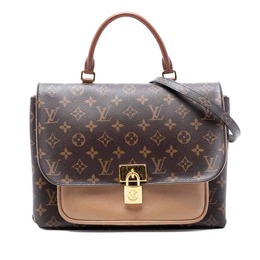 Louis Vuitton Monogram Marignan Brown Good condition - Front View