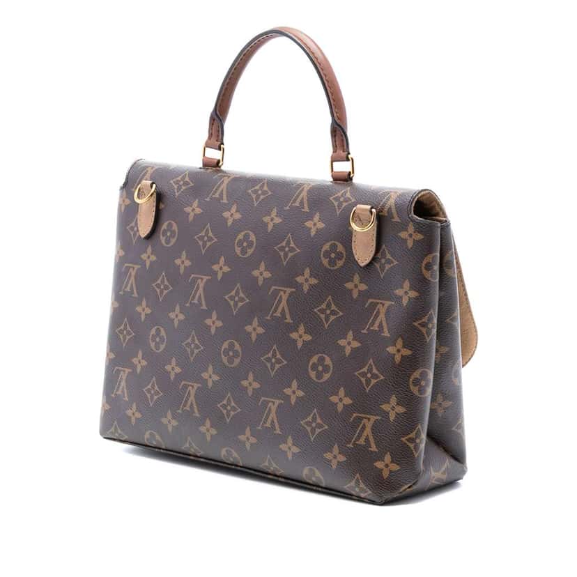 Louis Vuitton Monogram Marignan Brown Good condition - Back View
