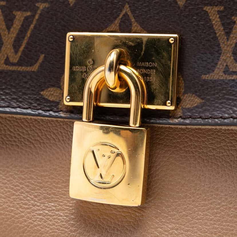 Louis Vuitton Monogram Marignan Brown Good condition - Box View