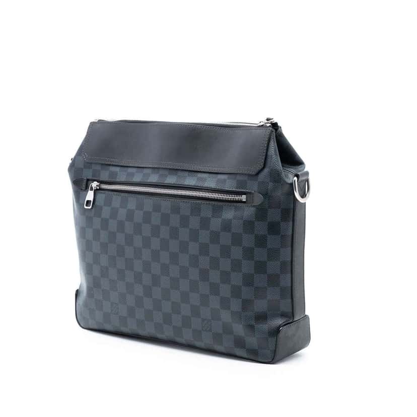 Louis Vuitton Damier Cobalt Greenwich Messenger Blue Good condition - Back View