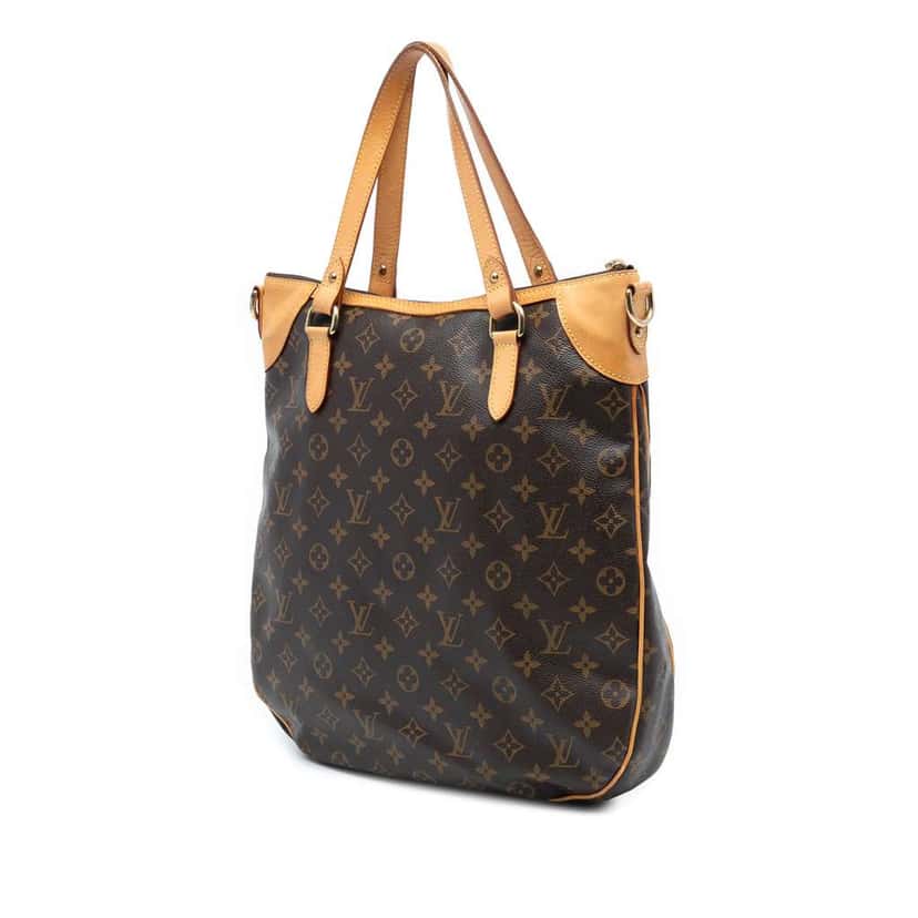 Louis Vuitton Monogram Odeon GM Brown Good condition - Back View