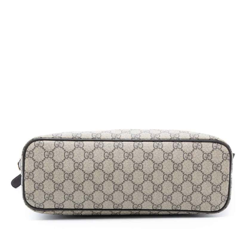 Gucci GG Supreme Satchel Brown Canvas Good condition - Inside View