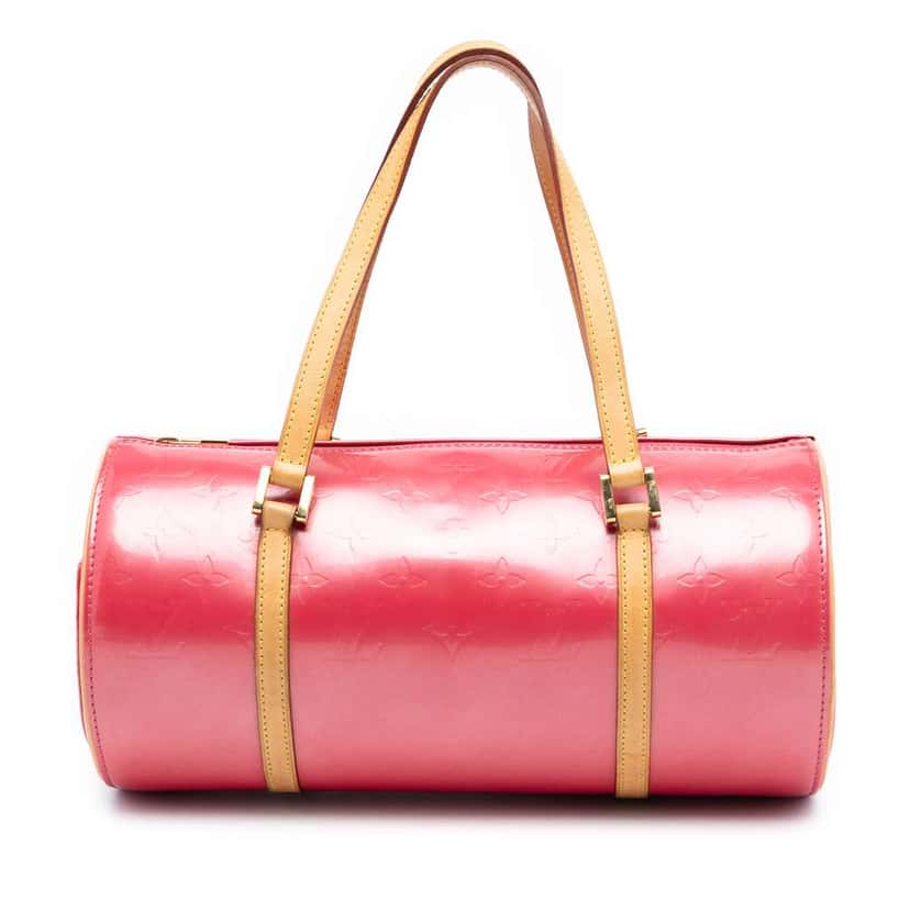 Louis Vuitton Monogram Vernis Bedford Pink Leather Good condition - Front View