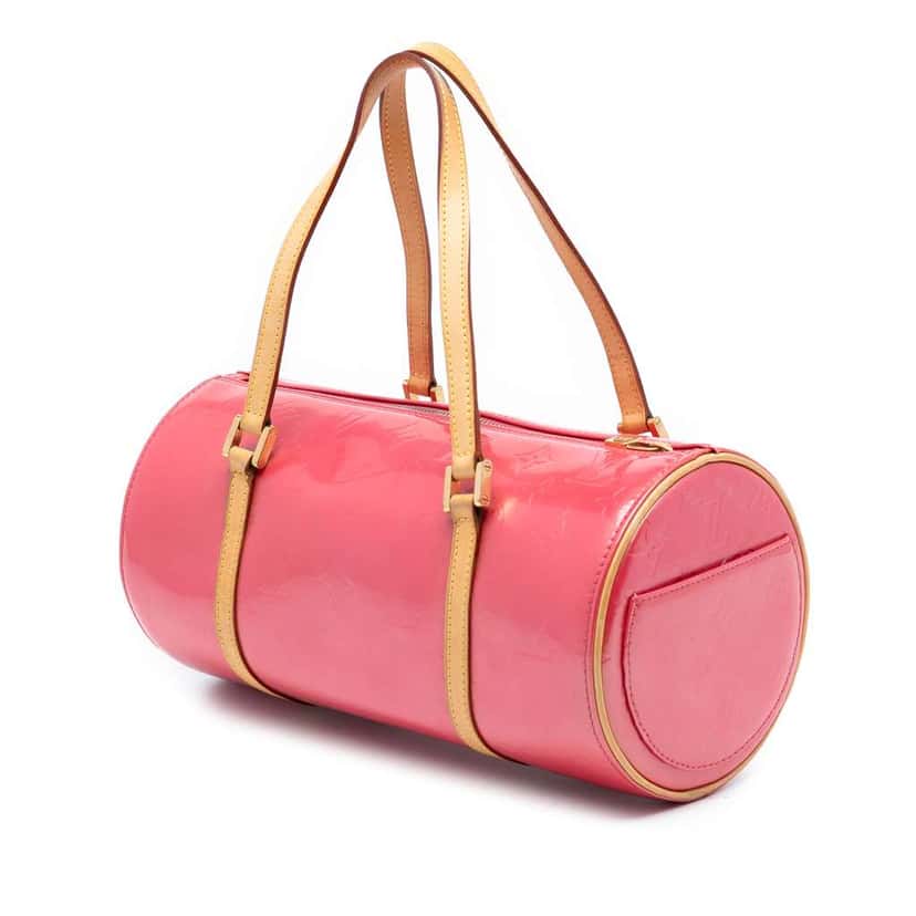 Louis Vuitton Monogram Vernis Bedford Pink Leather Good condition - Inside View