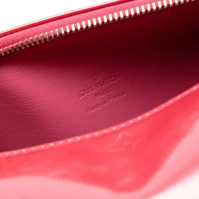Louis Vuitton Monogram Vernis Bedford Pink Leather Good condition - Box View