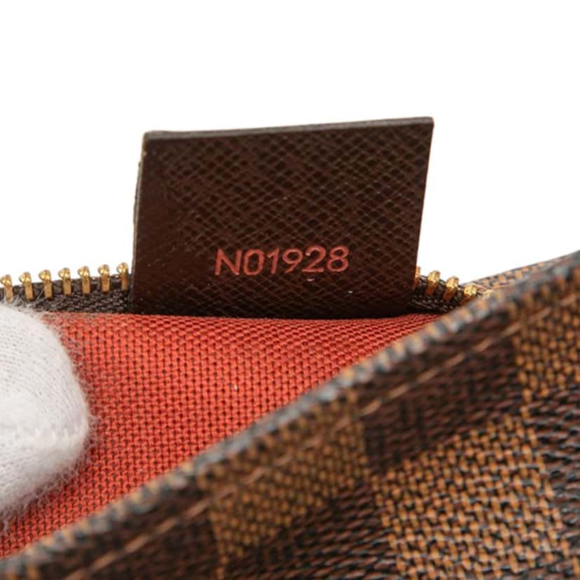 Louis Vuitton Damier Ebene Trousse Pochette Brown Very good condition - Box View