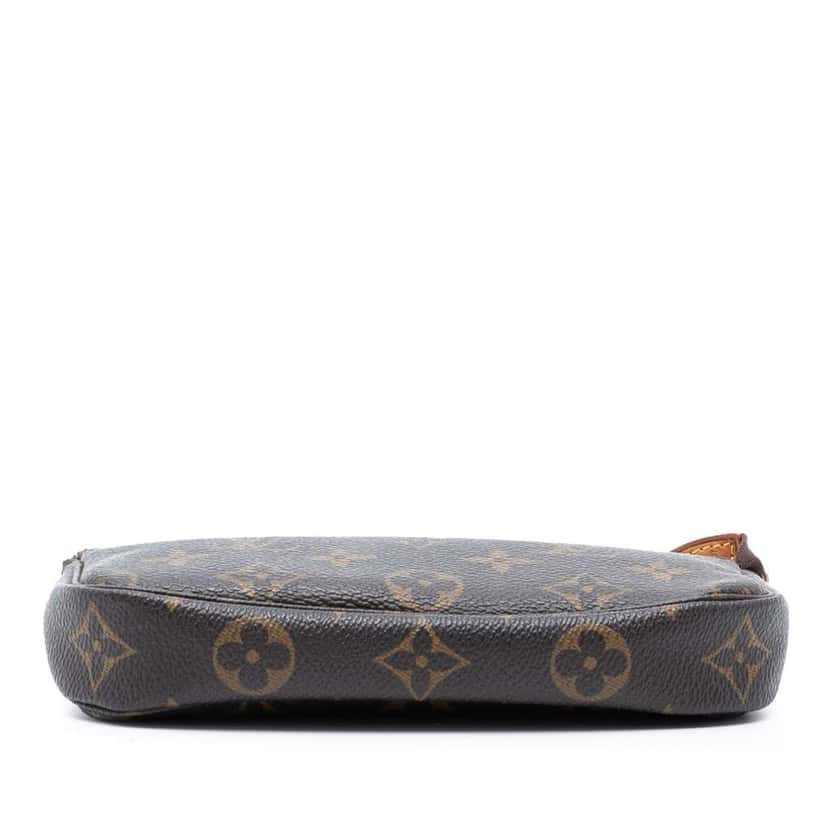 Louis Vuitton Monogram Mini Pochette Accessoires Brown Very good condition - Inside View