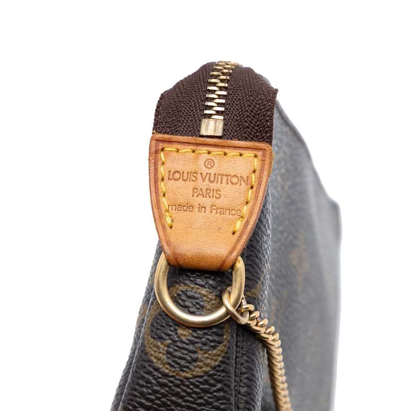 Louis Vuitton Monogram Mini Pochette Accessoires Brown Very good condition - Box View