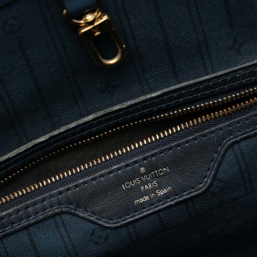 Louis Vuitton Monogram Idylle Neverfull MM Grey Canvas Good condition - Box View