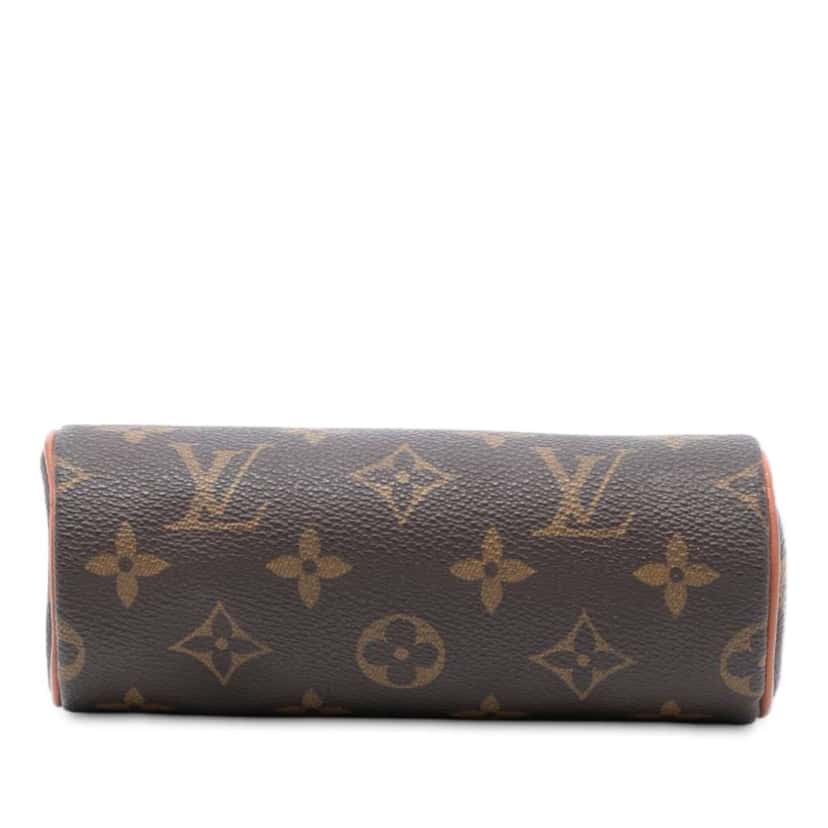 Louis Vuitton Monogram Papillon Pochette Brown Good condition - Inside View