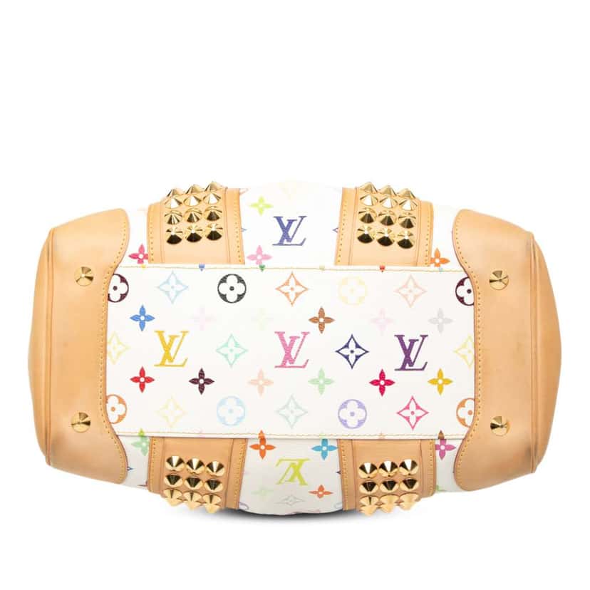 Louis Vuitton Monogram Multicolore Courtney MM White Good condition - Inside View