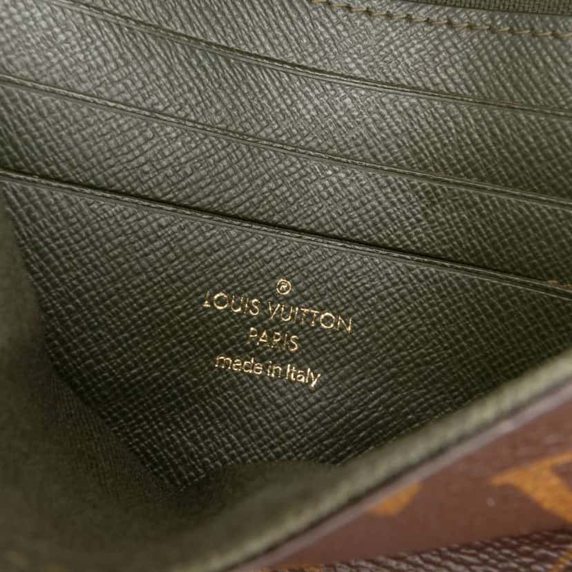 Louis Vuitton Monogram Felicie Strap And Go Brown Very good condition - Box View
