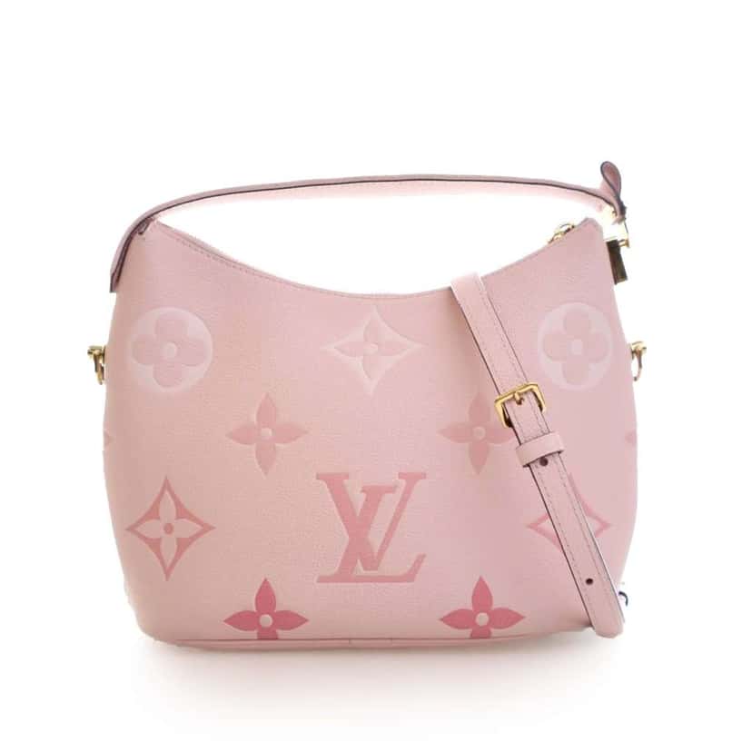 Louis Vuitton Monogram Giant Empreinte By The Pool Marshmallow PM Pink Leather Good condition - Front View