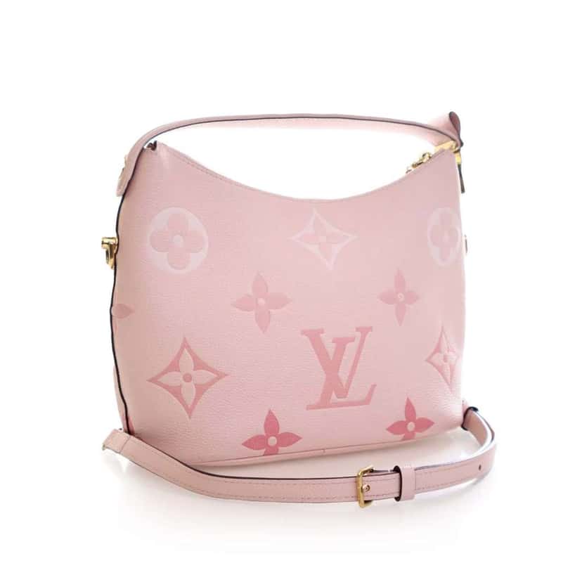Louis Vuitton Monogram Giant Empreinte By The Pool Marshmallow PM Pink Leather Good condition - Back View
