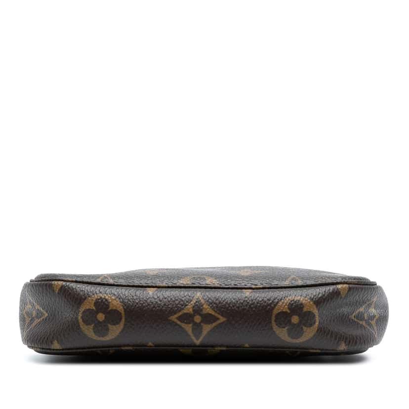 Louis Vuitton Monogram Mini Pochette Accessoires Brown Very good condition - Inside View
