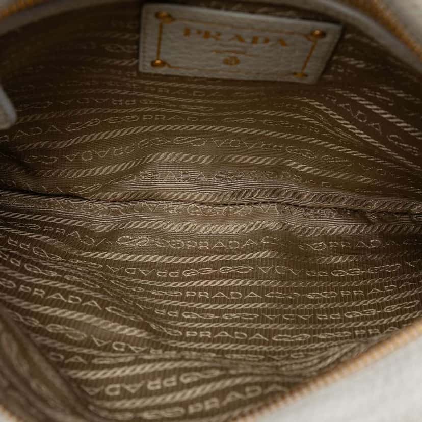 Prada Canvas Canapa Logo Crossbody Blue Canvas Very good condition - Model View