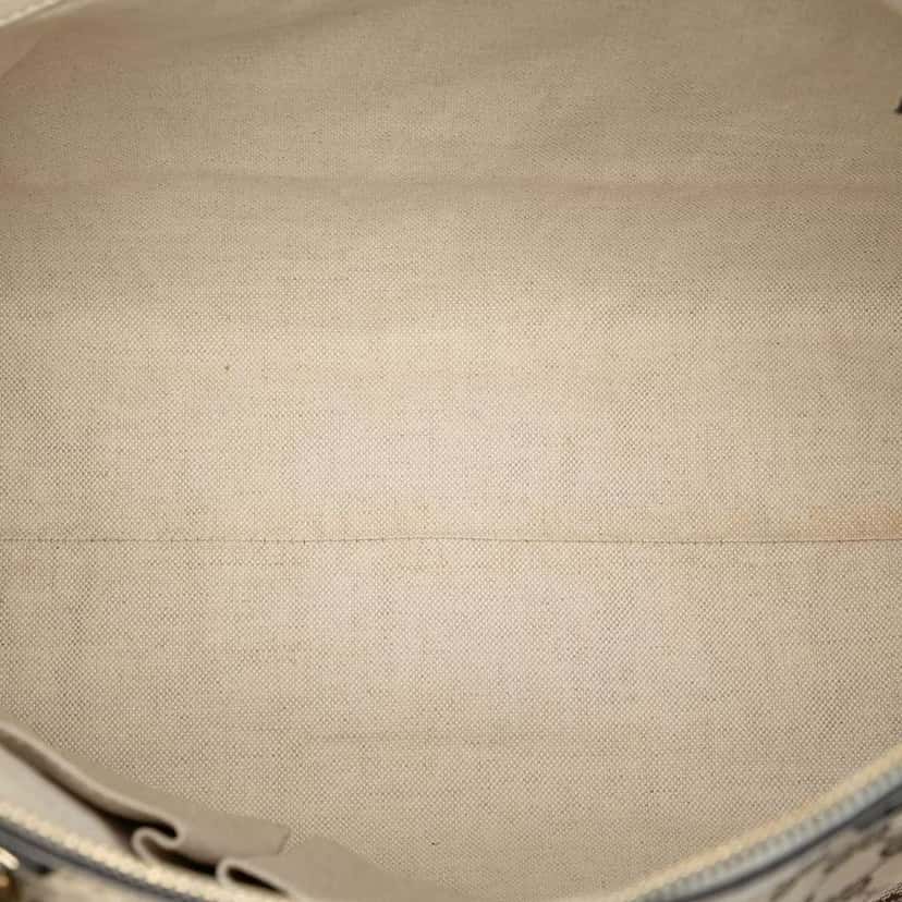 Gucci Large GG Canvas Bella Satchel Brown Canvas Good condition - Model View