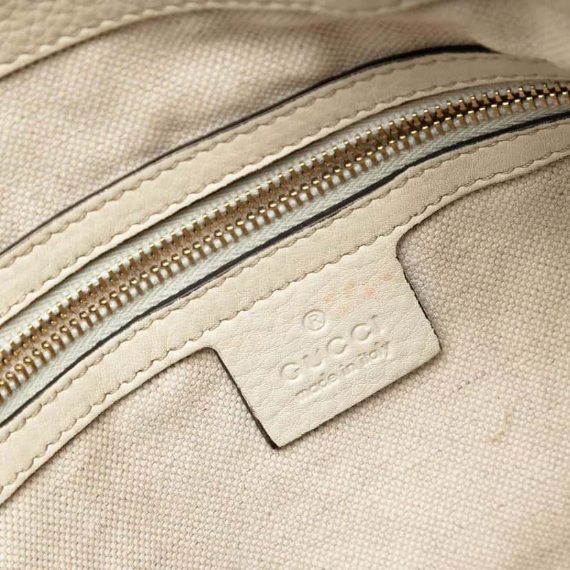 Gucci Large GG Canvas Bella Satchel Brown Canvas Good condition - Box View