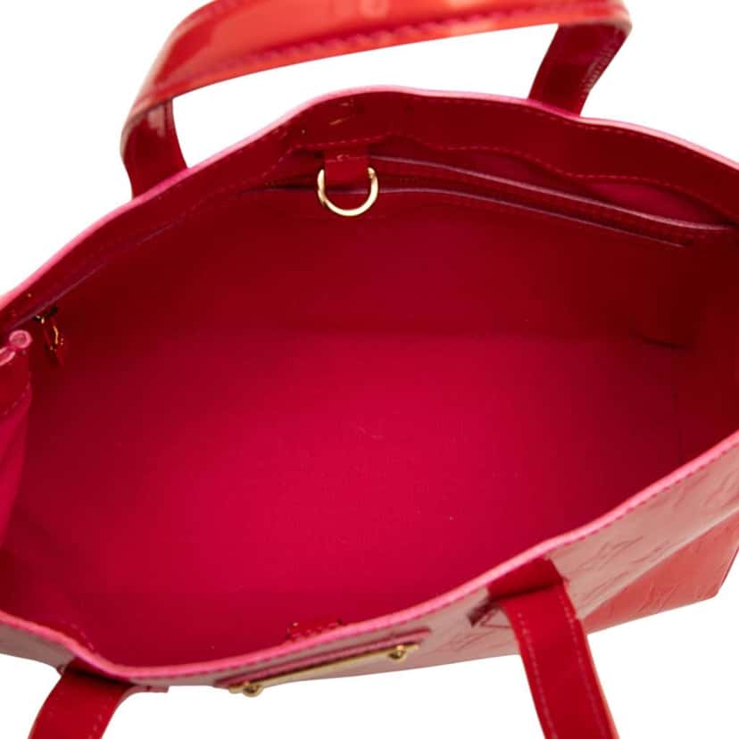 Louis Vuitton Monogram Vernis Wilshire PM Red Leather Good condition - Model View