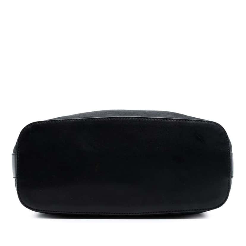 Gucci GG Canvas Shoulder Bag Black Canvas Good condition - Inside View