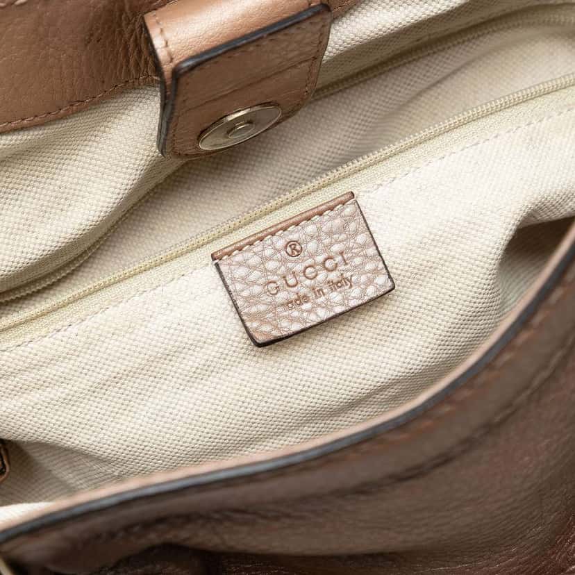 Gucci Medium Calfskin Sukey Tote Pink Leather Good condition - Box View