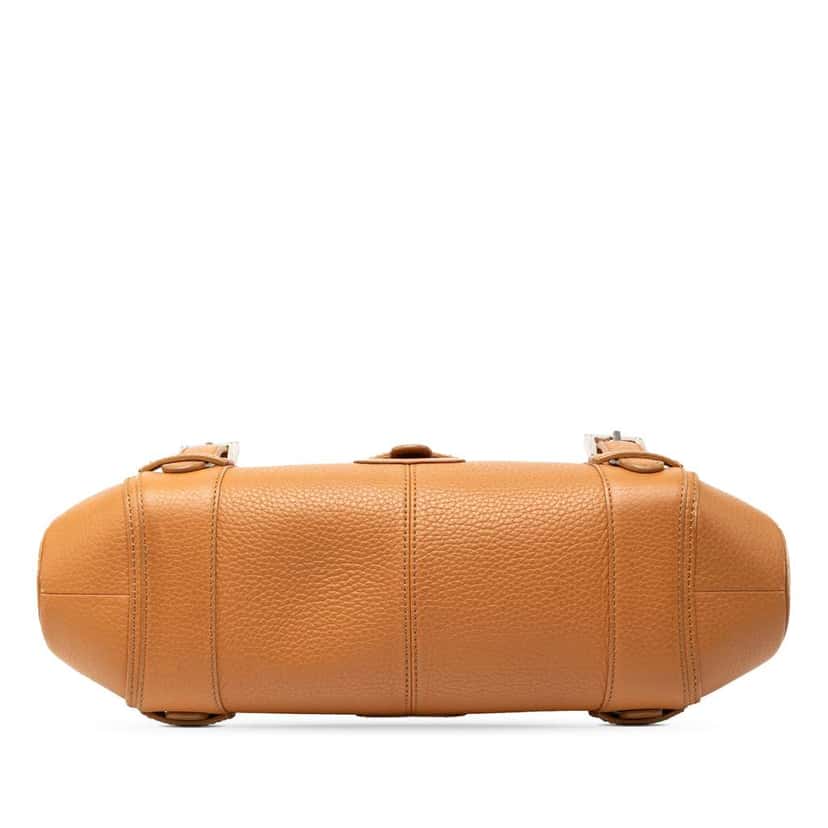 Loewe Leather Senda Handbag Brown Leather Very good condition - Inside View