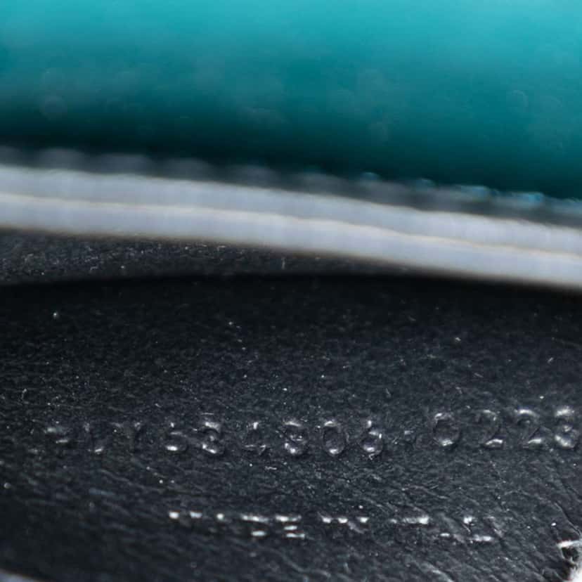 Saint Laurent Small Patent Solferino Satchel In Box Green Leather Good condition - Box View