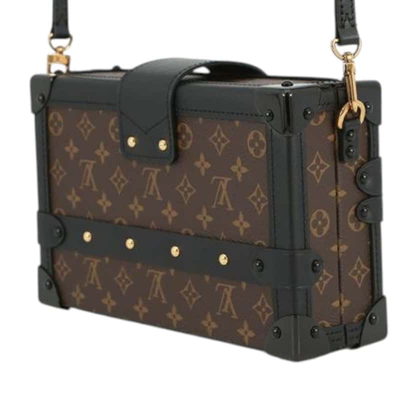 Louis Vuitton Monogram Petite Malle Brown Good condition - Back View