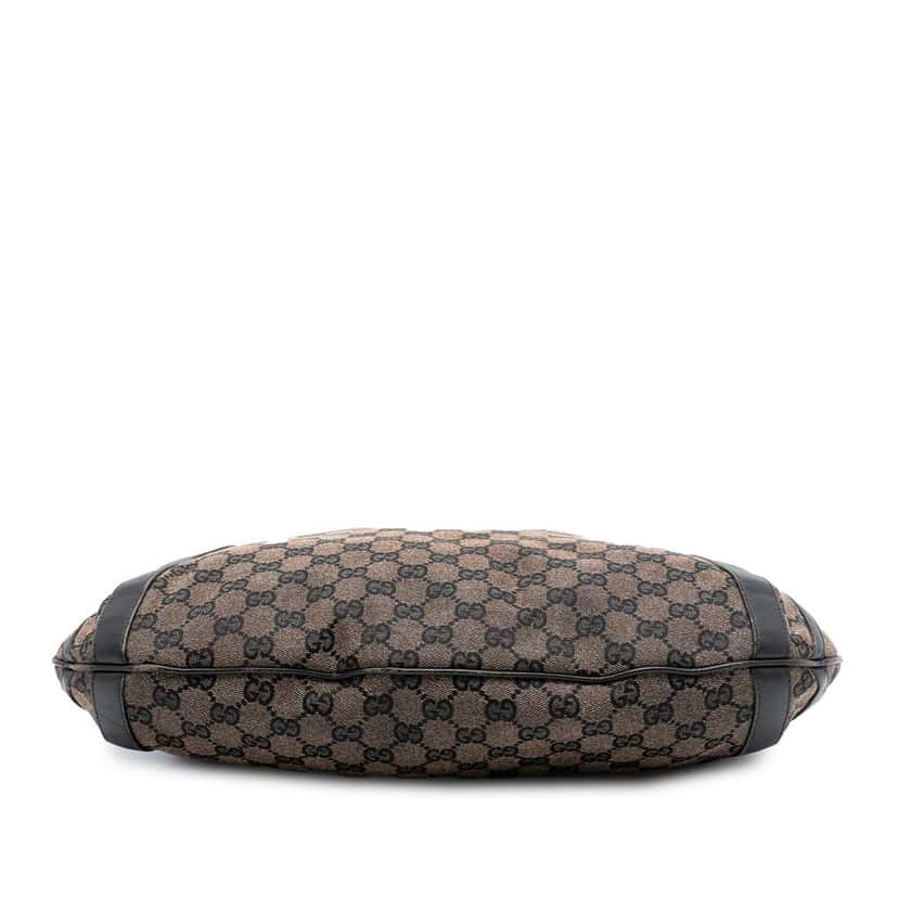 Gucci GG Canvas Abbey D Ring Convertible Satchel Brown Canvas Good condition - Inside View