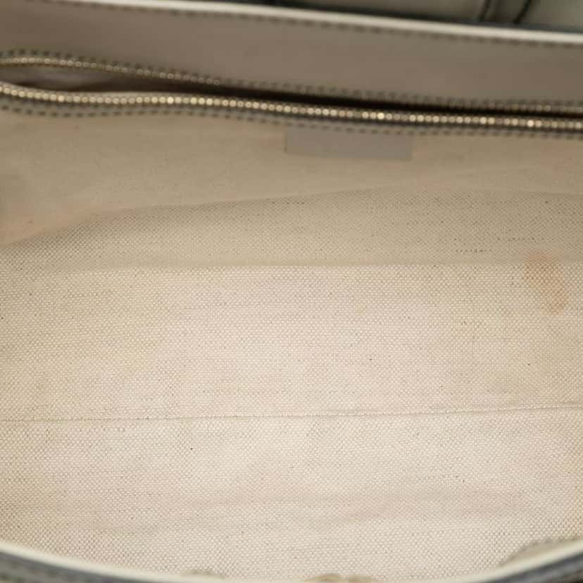 Gucci Large GG Canvas Emily Shoulder Bag Brown Canvas Good condition - Model View